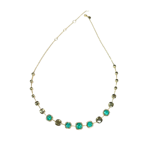 Colar Bubble Emerald