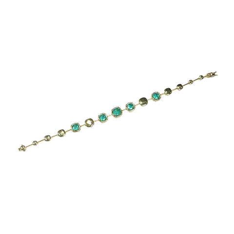 Pulseira Bubble Emerald